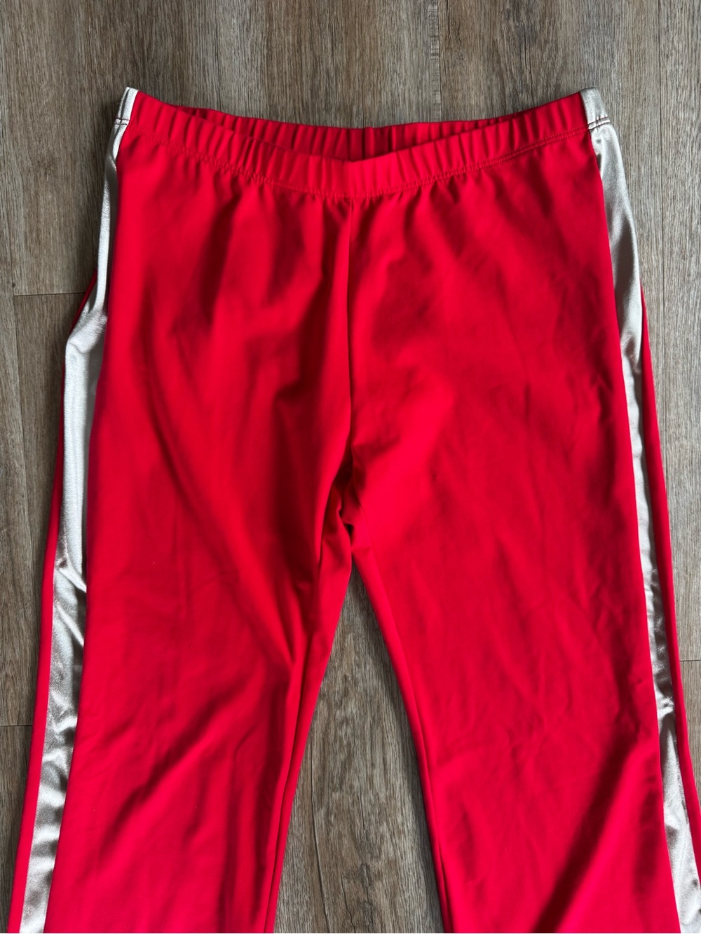 Vintage Y2K Tommy Jeans Red Track Pants - size XLarge - Picture 2 of 8